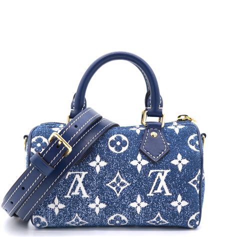 lv nano bags|louis vuitton denim speedy bag.